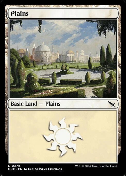 [Foil] MKM 278 Plains (0278) L
