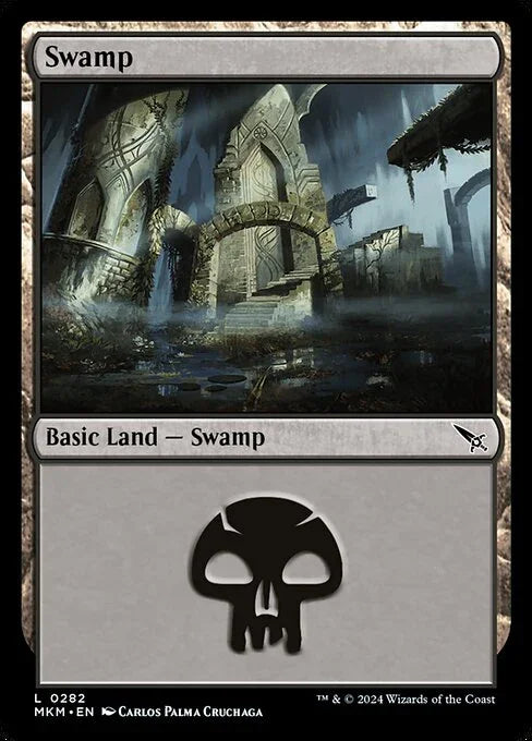 [Foil] MKM 282 Swamp (0282) L