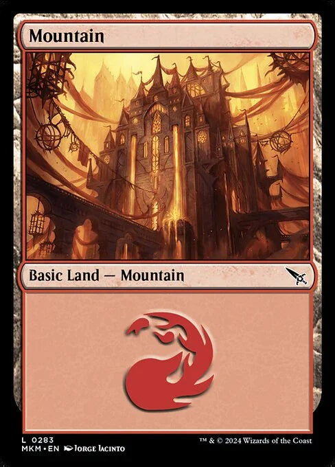 [Foil] MKM 283 Mountain (0283) L