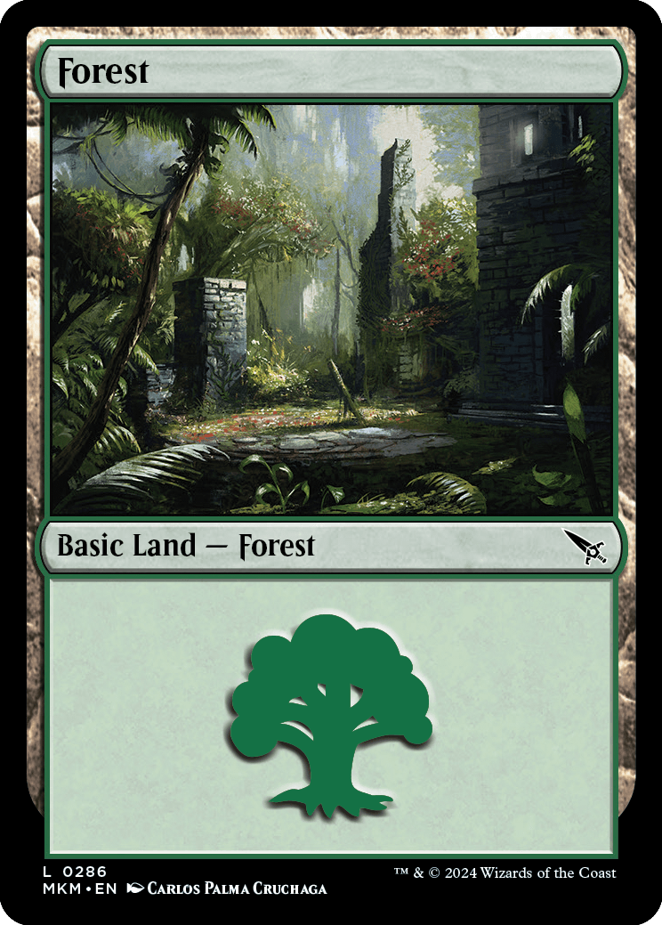 MKM 286 Forest (0286) L