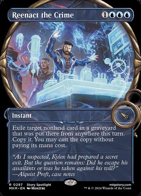 [Foil] MKM 297 Reenact the Crime (Showcase Magnified) R