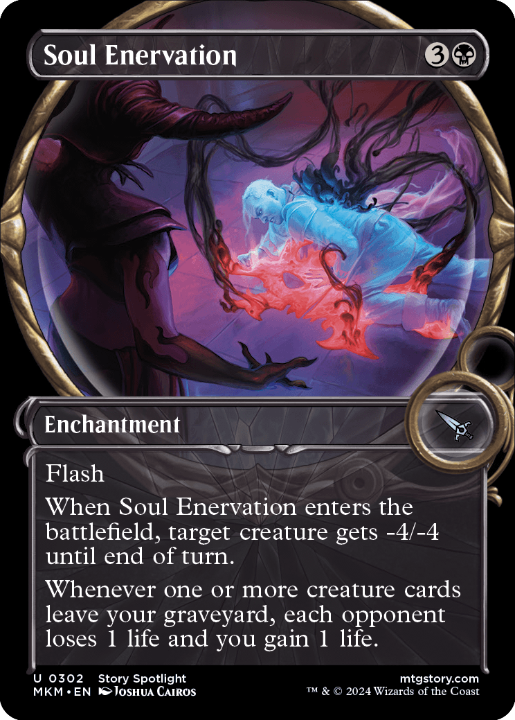 MKM 302 Soul Enervation (Showcase Magnified) U