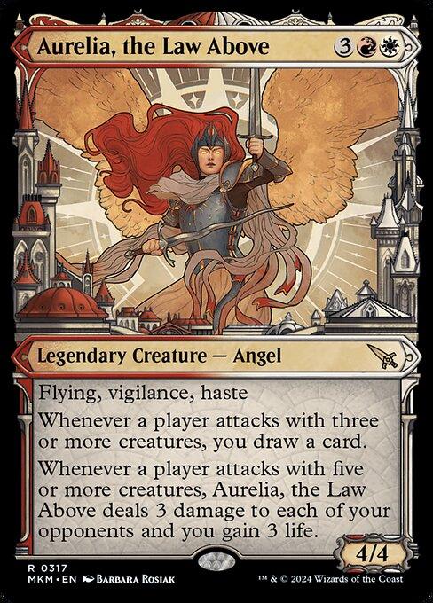 [Foil] MKM 317 Aurelia, the Law Above (Showcase Magnified) R