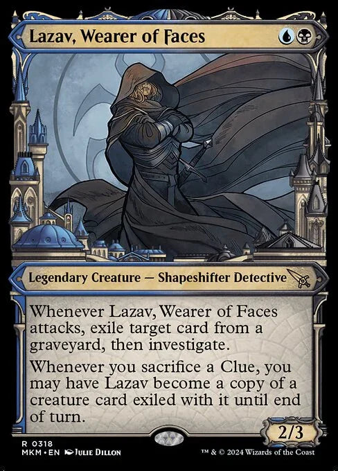 [Foil] MKM 318 Lazav, Wearer of Faces (Showcase Ravnica City) R