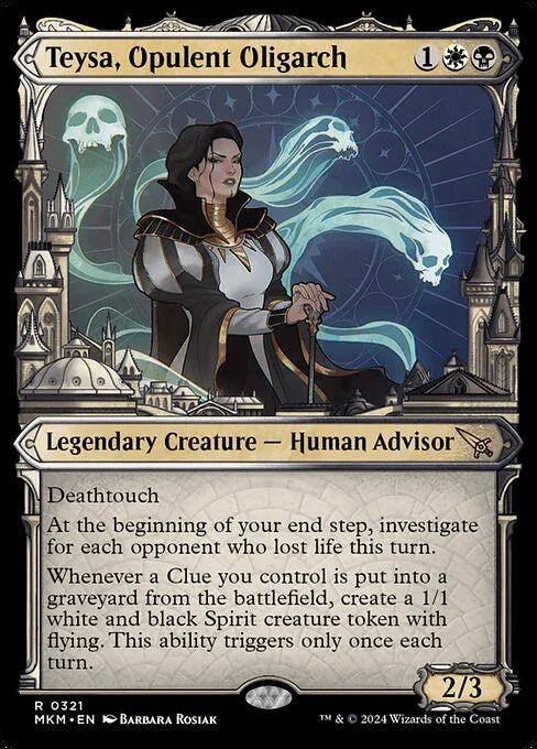 [Foil] MKM 321 Teysa, Opulent Oligarch (Showcase Ravnica City) R