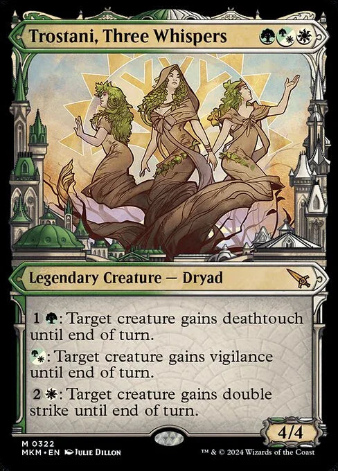 [Foil] MKM 322 Trostani, Three Whispers (Showcase Ravnica City) M