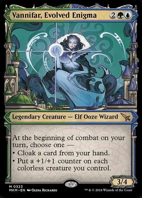 [Foil] MKM 323 Vannifar, Evolved Enigma (Showcase Ravnica City) M