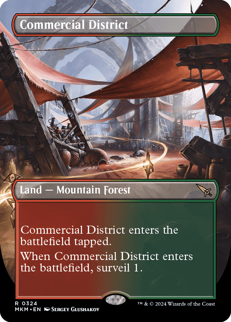 MKM 324 Commercial District (Borderless) R