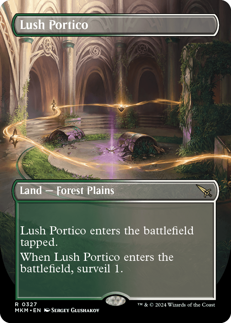 MKM 327 Lush Portico (Borderless) R