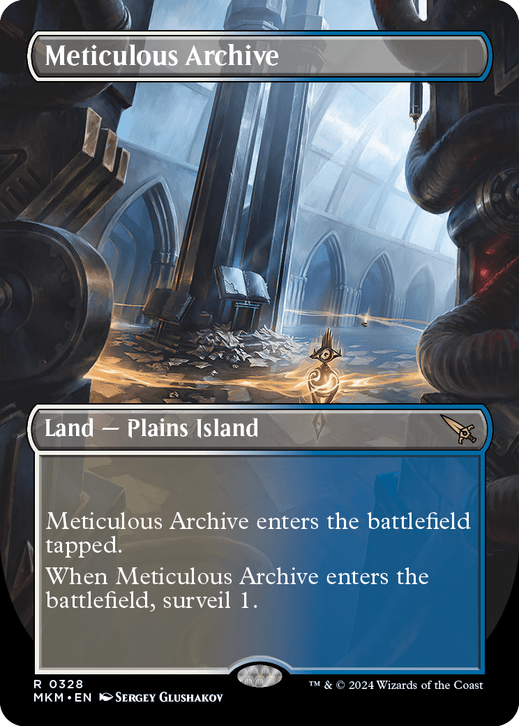 MKM 328 Meticulous Archive (Borderless) R
