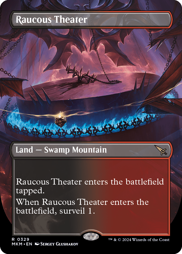 MKM 329 Raucous Theater (Borderless) R