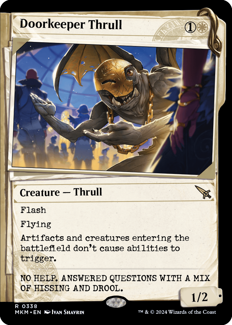 MKM 338 Doorkeeper Thrull (Showcase Dossier) R