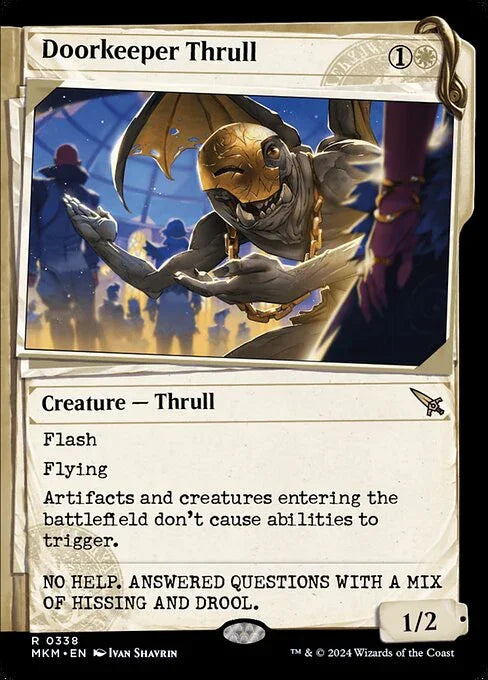 [Foil] MKM 338 Doorkeeper Thrull (Showcase Dossier) R