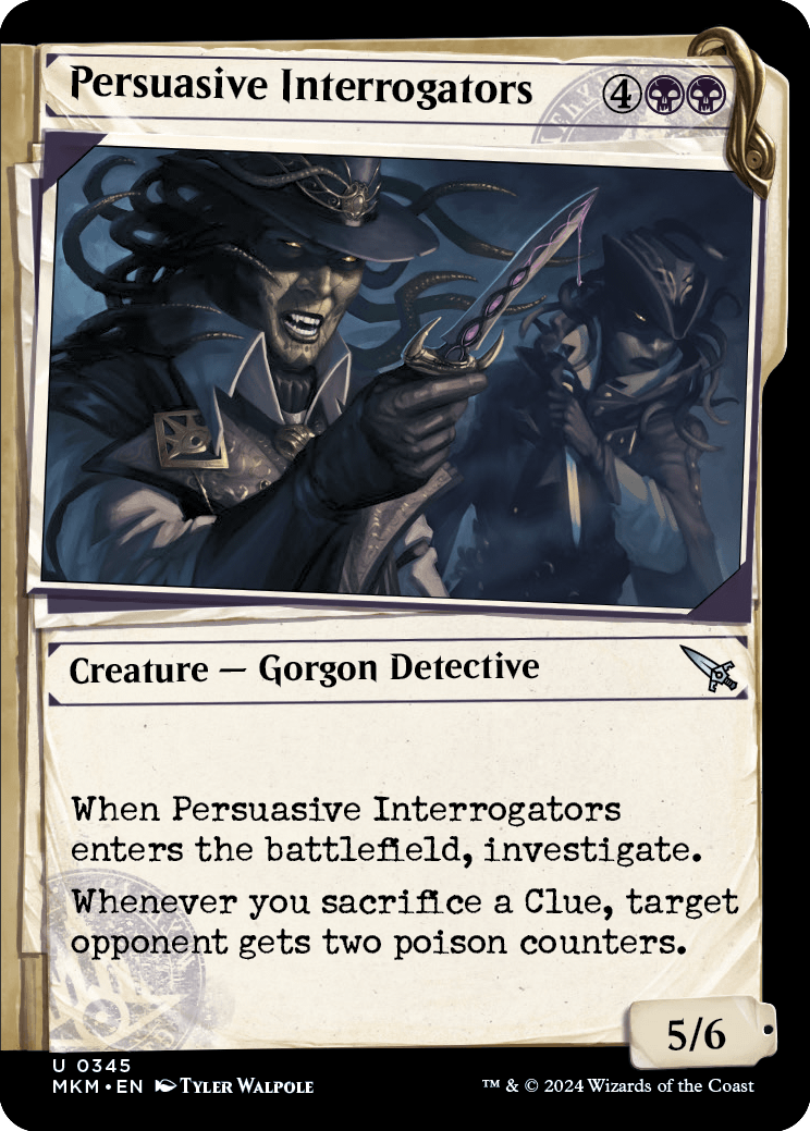 MKM 345 Persuasive Interrogators (Showcase Dossier) U