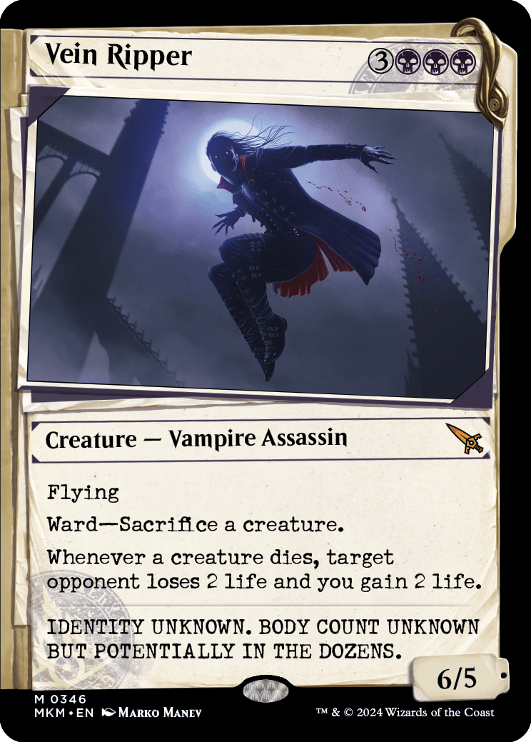 MKM 346 Vein Ripper (Showcase Dossier) M