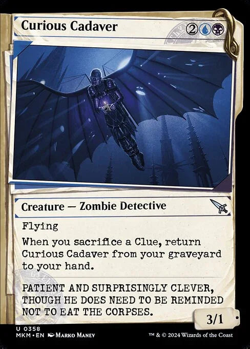 [Foil] MKM 358 Curious Cadaver (Showcase Dossier) U