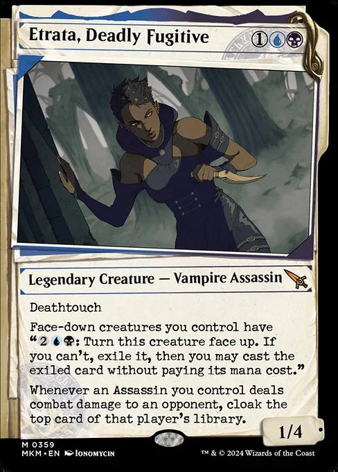 [Foil] MKM 359 Etrata, Deadly Fugitive (0359 - Showcase Dossier) M