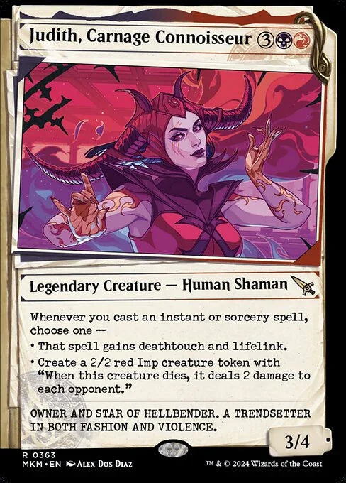 [Foil] MKM 363 Judith, Carnage Connoisseur (Showcase Dossier) R