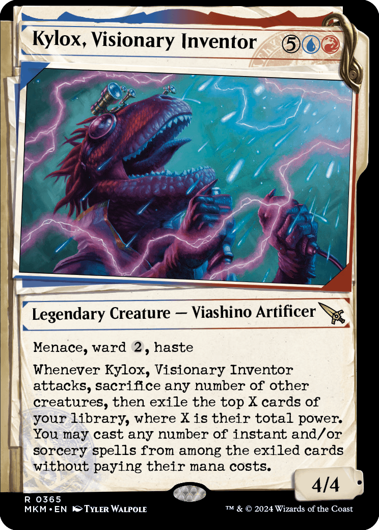 MKM 365 Kylox, Visionary Inventor (Showcase Dossier) R