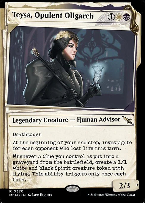 [Foil] MKM 370 Teysa, Opulent Oligarch (Showcase Dossier) R