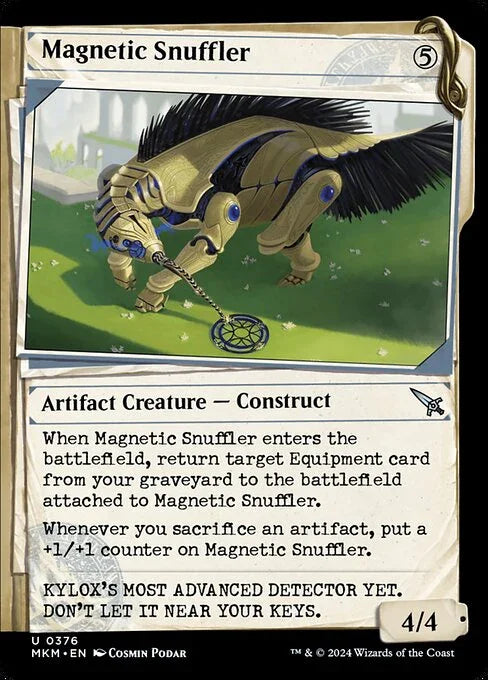 [Foil] MKM 376 Magnetic Snuffler (Showcase Dossier) U
