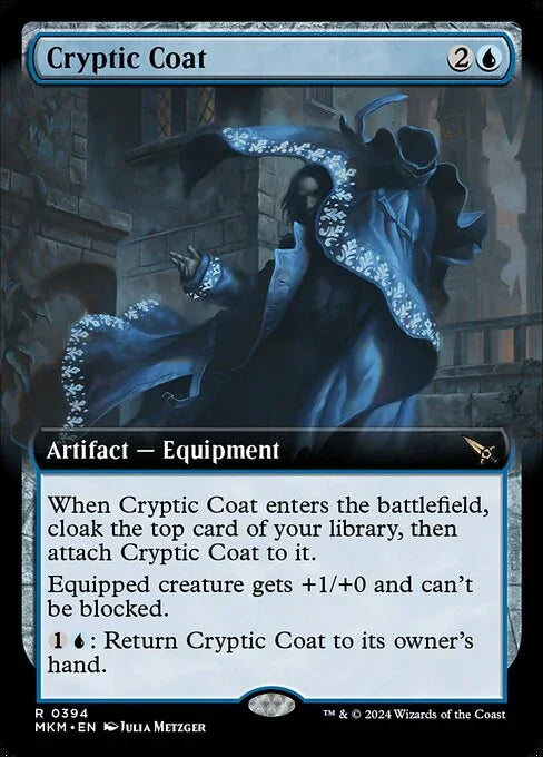 [Foil] MKM 394 Cryptic Coat (Extended Art) R