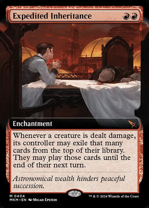 [Foil] MKM 404 Expedited Inheritance (Extended Art) M