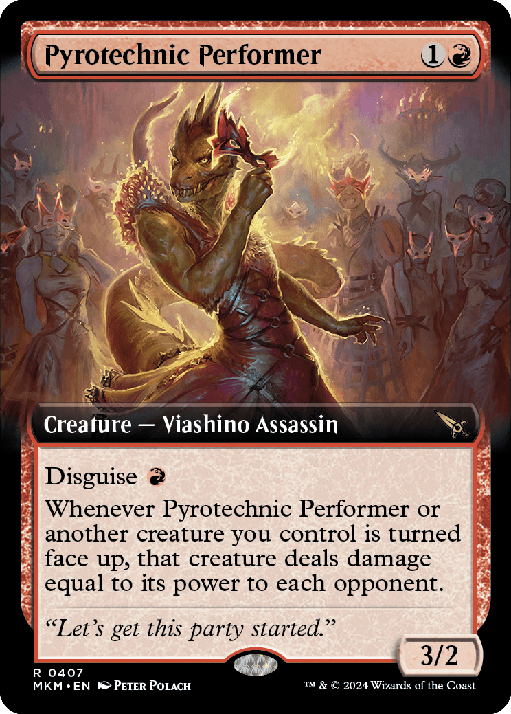 MKM 407 Pyrotechnic Performer (Extended Art) R