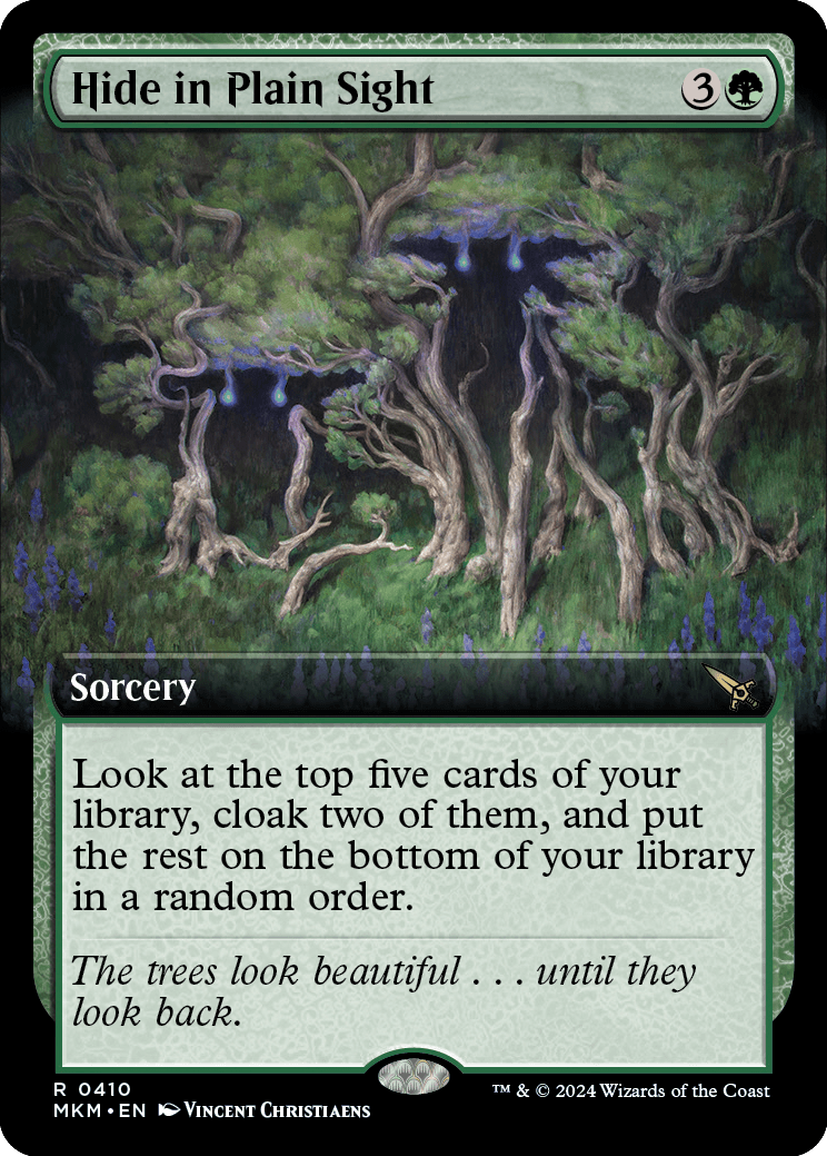 MKM 410 Hide in Plain Sight (Extended Art) R