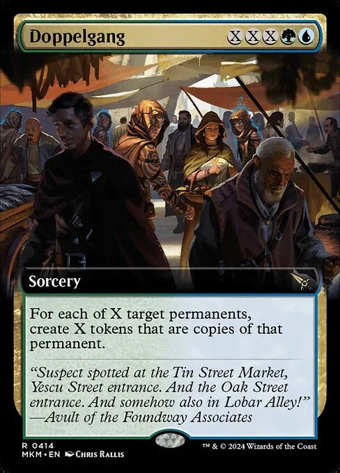 [Foil] MKM 414 Doppelgang (Extended Art) R