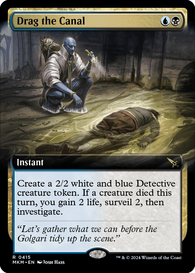 MKM 415 Drag the Canal (Extended Art) R
