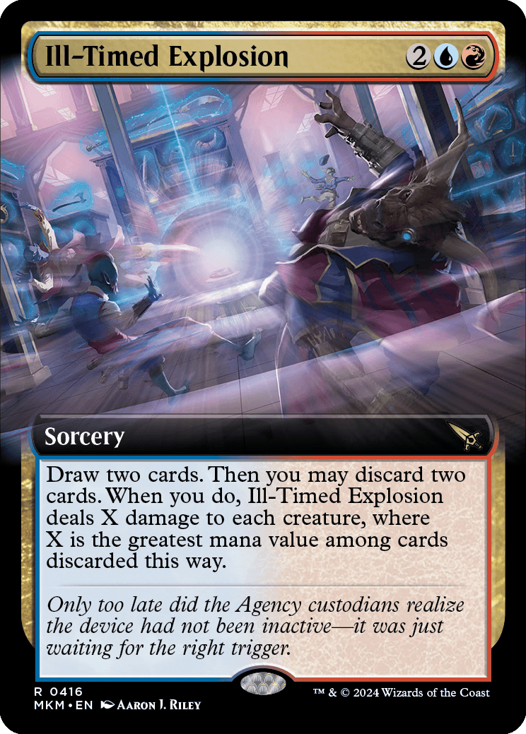MKM 416 Ill-Timed Explosion (Extended Art) R