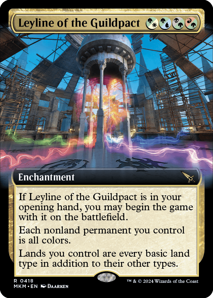 MKM 418 Leyline of the Guildpact (Extended Art) R