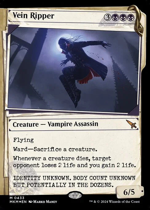 [Foil] MKM 433 Vein Ripper (0433 - Invisible Ink Dossier) M