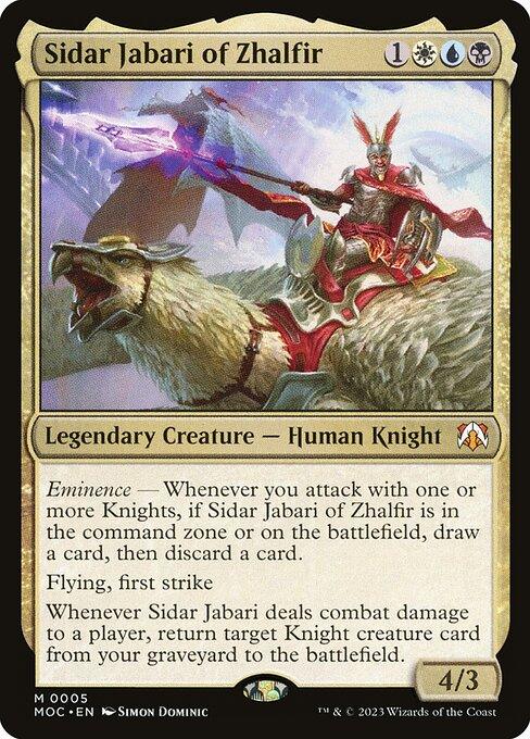 [Foil] MOC 005 Sidar Jabari of Zhalfir M