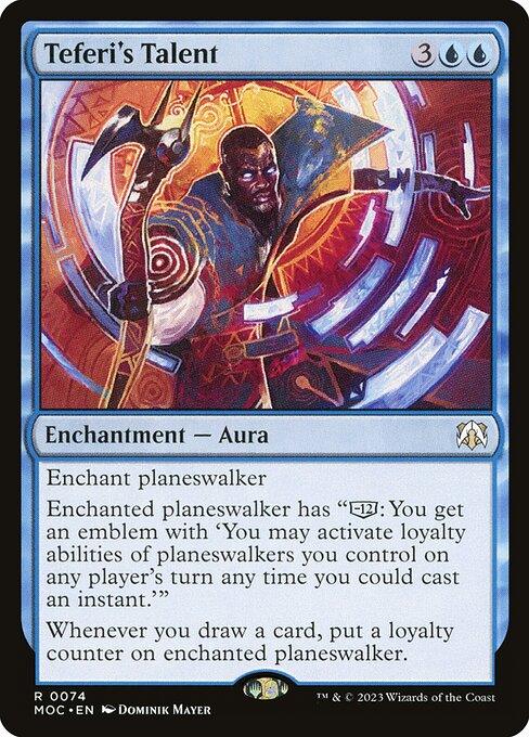 [Foil] MOC 074 Teferi's Talent R