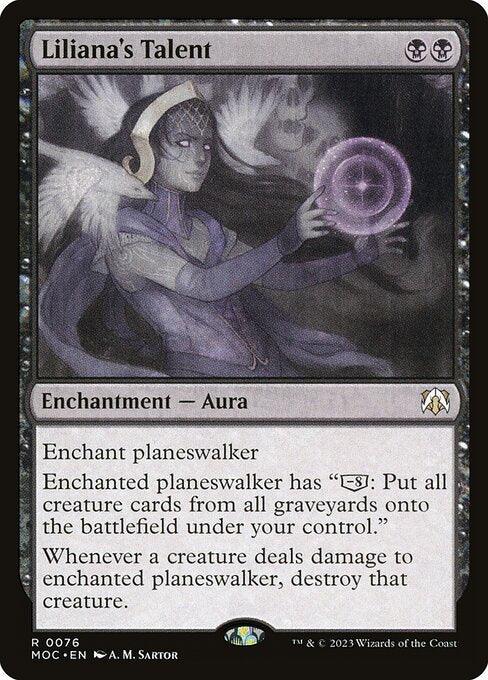 [Foil] MOC 076 Liliana's Talent R