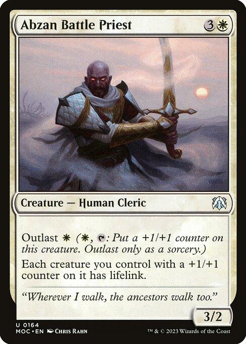 MOC 164 Abzan Battle Priest U