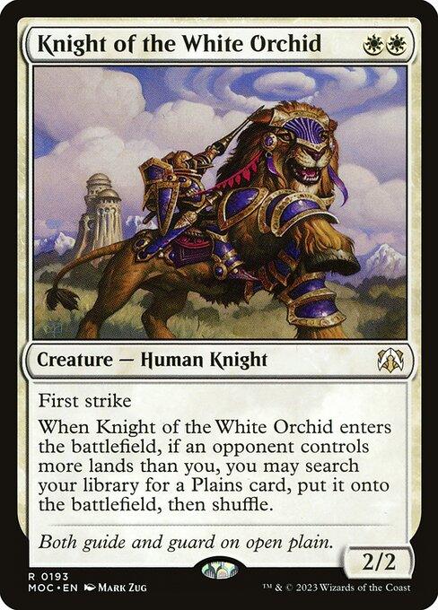 MOC 193 Knight of the White Orchid R