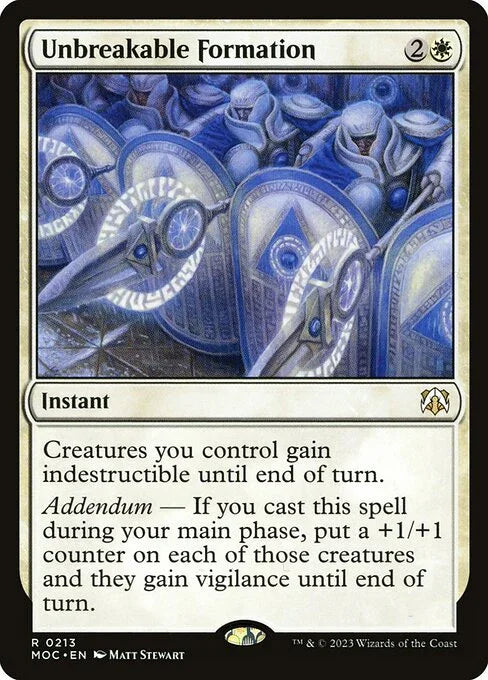 MOC 213 Unbreakable Formation R