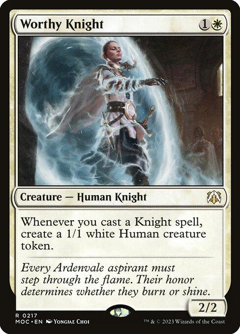 MOC 217 Worthy Knight R
