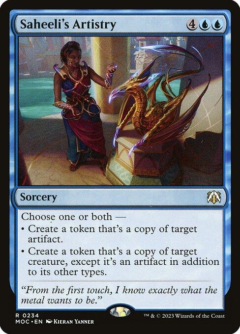 MOC 234 Saheeli's Artistry R