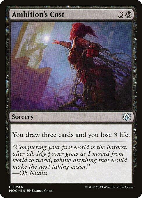 MOC 246 Ambition's Cost U