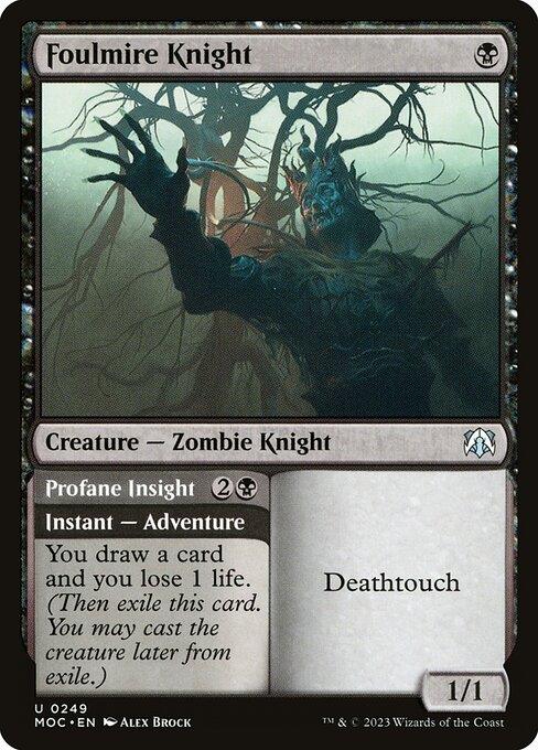 MOC 249 Foulmire Knight U