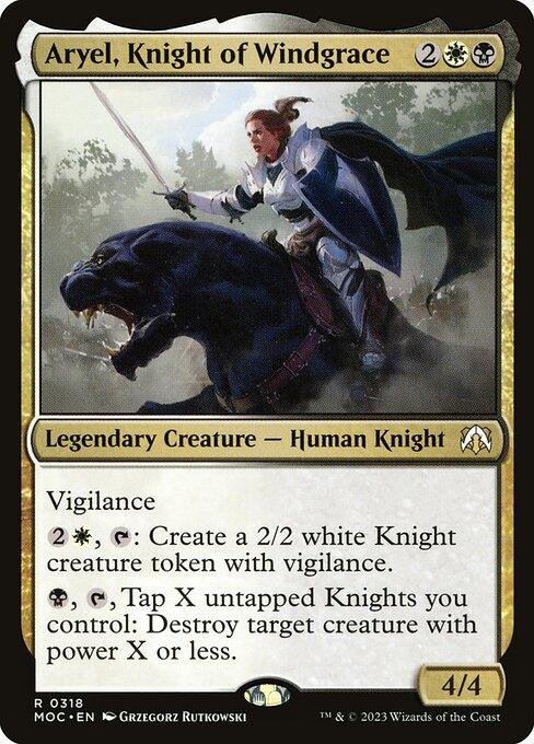 MOC 318 Aryel, Knight of Windgrace R