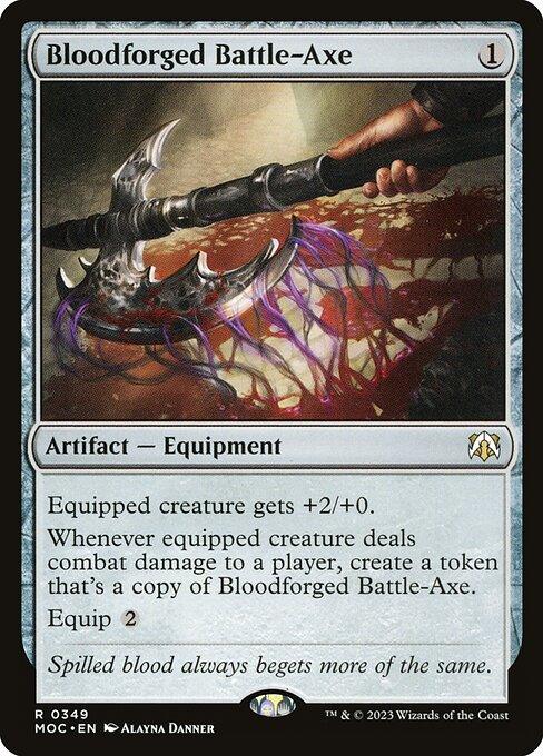 MOC 349 Bloodforged Battle-Axe R