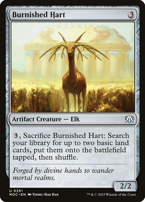 MOC 351 Burnished Hart U