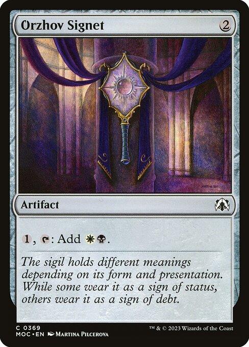 MOC 369 Orzhov Signet C