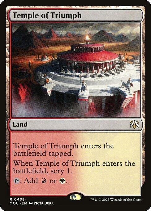 MOC 438 Temple of Triumph R