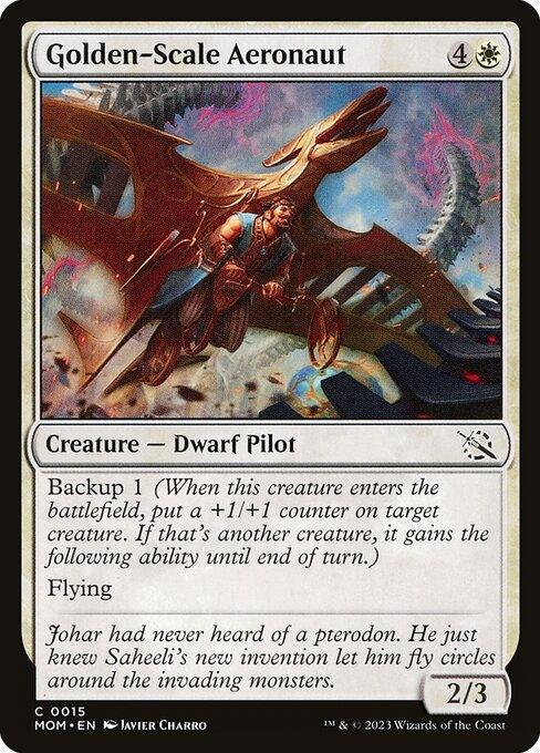 MOM 015 Golden-Scale Aeronaut C